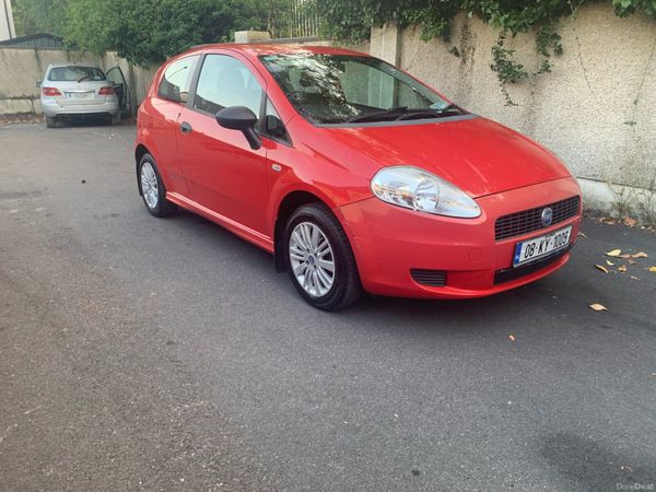 Fiat Punto Hatchback, Petrol, 2008, Red