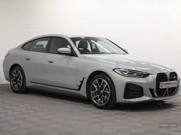 BMW i4 Hatchback, Electric, 2022, Grey