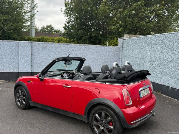 Mini Cooper Convertible, Petrol, 2007, Red