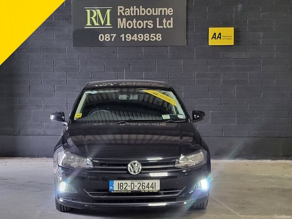 Volkswagen Polo Hatchback, Petrol, 2018, Black