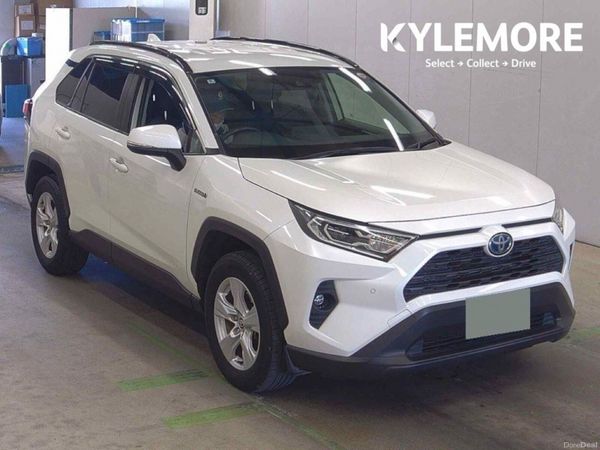 Toyota RAV4 SUV, Petrol Hybrid, 2020, White