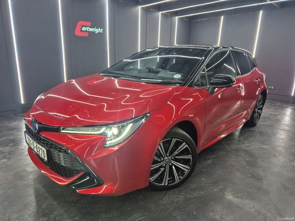 Toyota Corolla Hatchback, Petrol Hybrid, 2023, Red