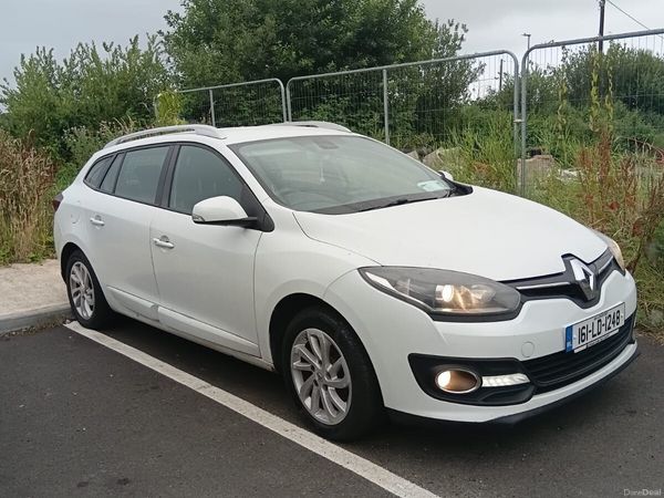 Renault Megane Estate, Diesel, 2016, White