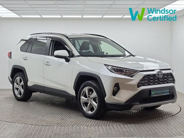 Toyota RAV4 SUV, Petrol Hybrid, 2021, White