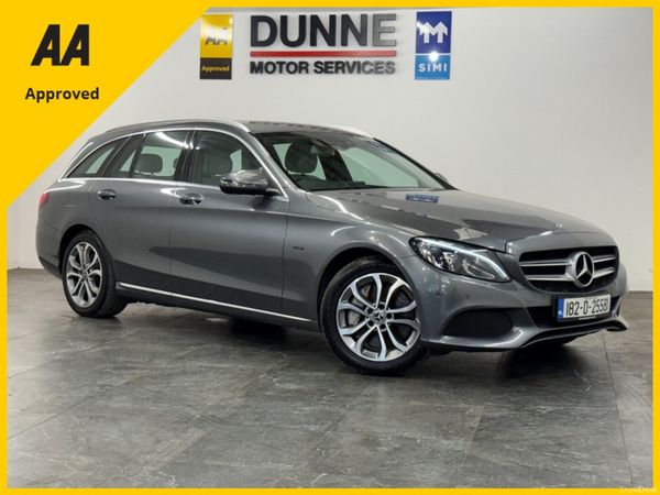 Mercedes-Benz C-Class Estate, Petrol Plug-in Hybrid, 2018, Grey
