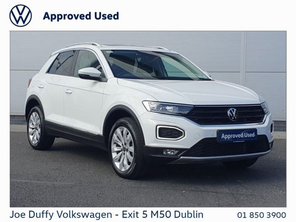 Volkswagen T-Roc SUV, Petrol, 2021, White