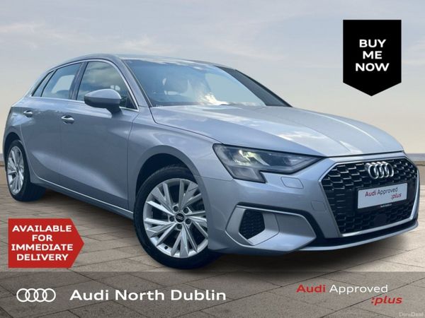 Audi A3 Hatchback, Petrol Plug-in Hybrid, 2021, Grey