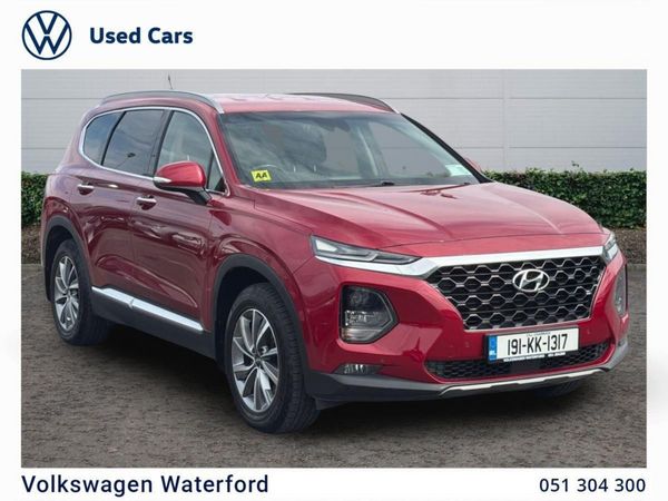 Hyundai Santa Fe SUV, Diesel, 2019, Red