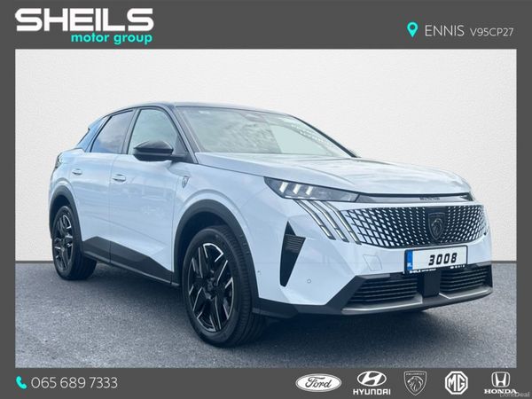 Peugeot 3008 MPV, Petrol Hybrid, 2025, White