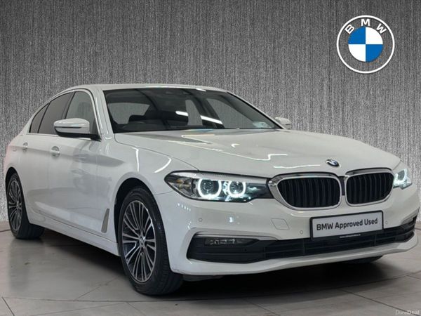 BMW 5-Series Saloon, Diesel, 2020, White