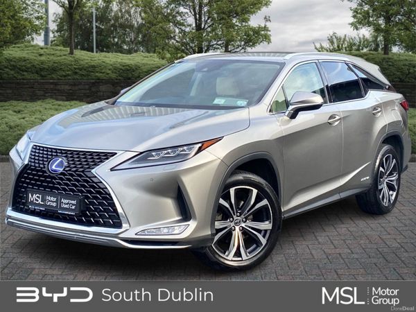 Lexus RX SUV, Petrol Hybrid, 2020, Grey