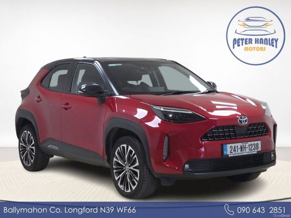 Toyota Yaris Cross Hatchback, Petrol Hybrid, 2024, Red