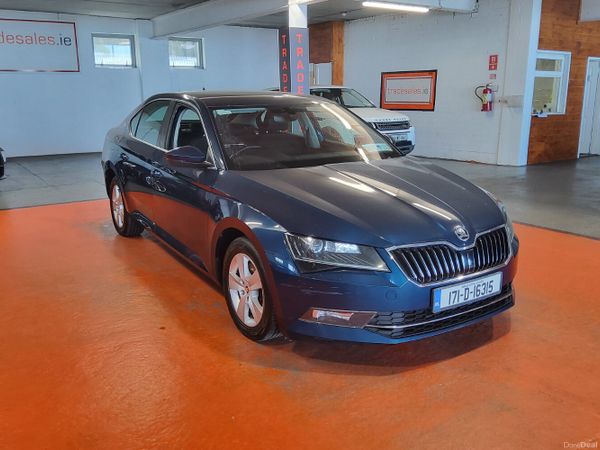 Skoda Superb Saloon, Diesel, 2017, Blue
