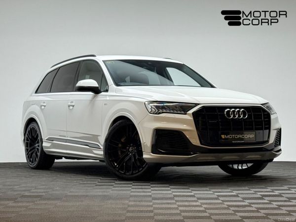 Audi Q7 SUV, Petrol Plug-in Hybrid, 2023, White