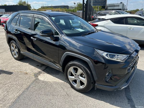 Toyota RAV4 Hatchback, Petrol Hybrid, 2020, Black