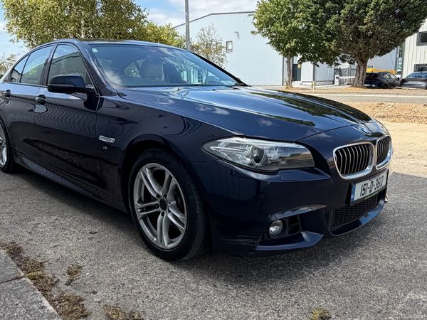 BMW 5-Series Saloon, Diesel, 2015, Blue
