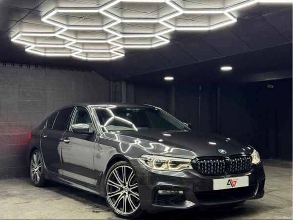 BMW 5-Series Saloon, Diesel, 2017, Grey