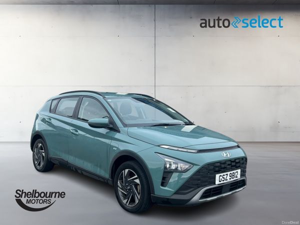 Hyundai Bayon Hatchback, Petrol Hybrid, 2023, Green