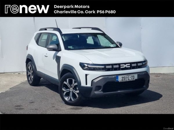 Dacia Duster SUV, Petrol Hybrid, 2025, White