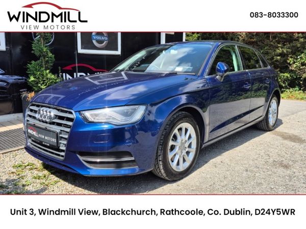 Audi A3 Hatchback, Petrol, 2015, Blue