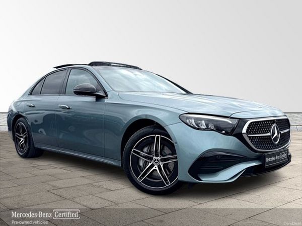 Mercedes-Benz E-Class Saloon, Diesel Plug-in Hybrid, 2024, Silver
