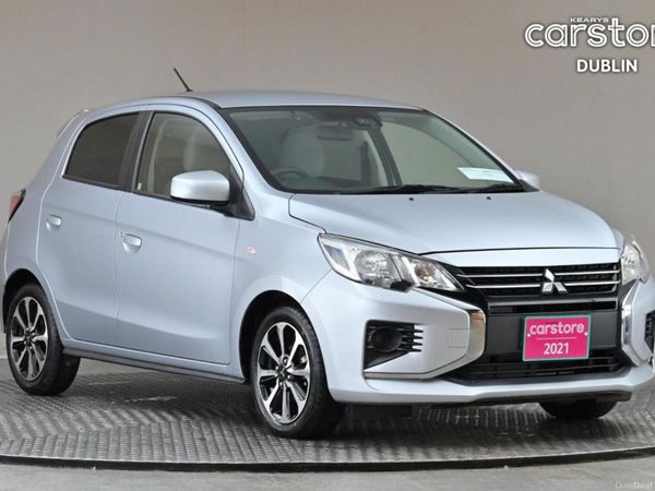 Mitsubishi Mirage Hatchback, Petrol Hybrid, 2021, Silver