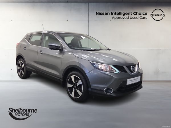 Nissan Qashqai Hatchback, Petrol, 2017, Grey