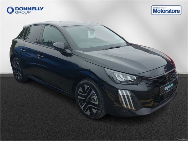 Peugeot 208 Hatchback, Petrol, 2025, Black
