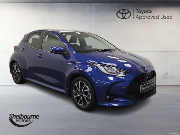 Toyota Yaris Hatchback, Petrol Hybrid, 2021, Blue
