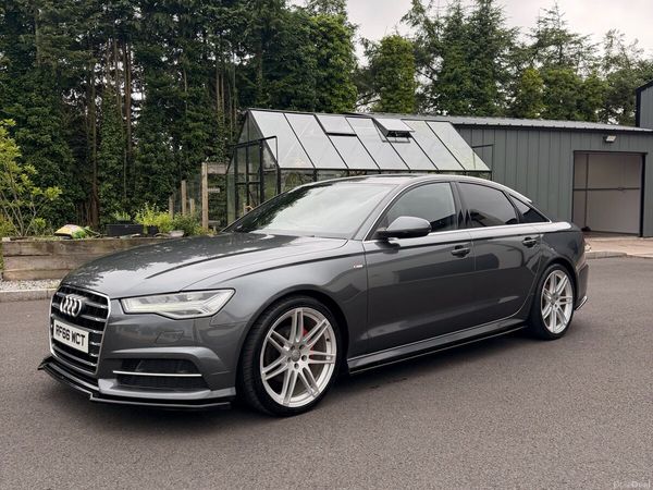 Audi A6 Saloon, Diesel, 2017, Grey