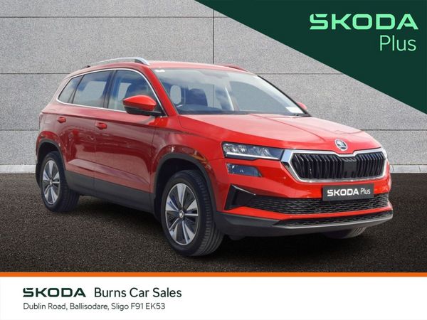 Skoda Karoq SUV, Petrol, 2023, Red