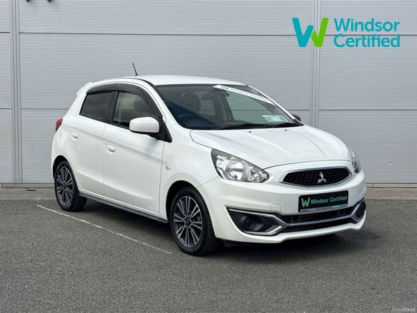 Mitsubishi Mirage Hatchback, Petrol, 2017, White