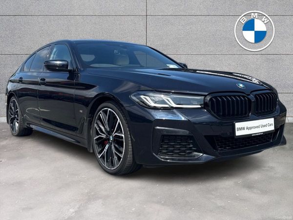 BMW 5-Series Saloon, Diesel, 2023, Black