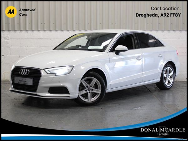 Audi A3 Saloon, Petrol, 2017, White