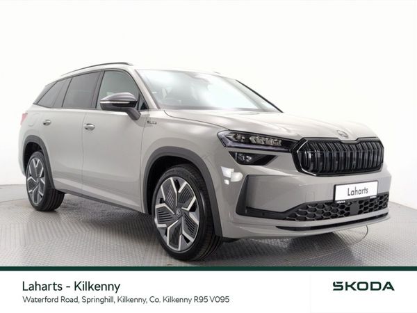 Skoda Kodiaq SUV, Petrol Plug-in Hybrid, 2026, Grey