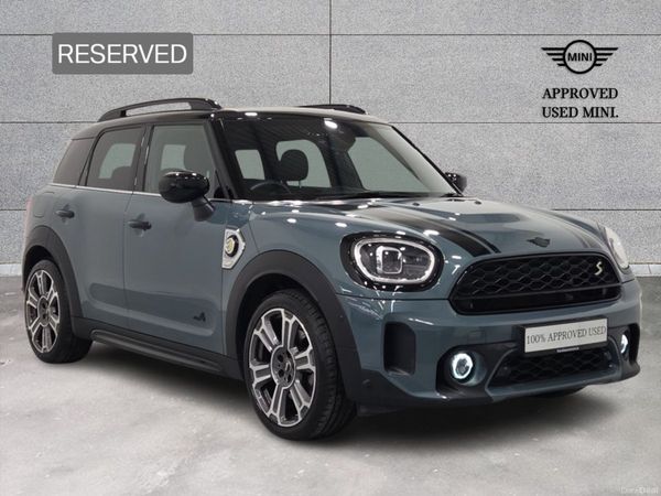 Mini Countryman SUV, Petrol Plug-in Hybrid, 2023, Green