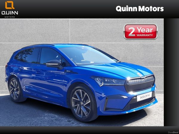 Skoda Enyaq Hatchback, Electric, 2023, Blue