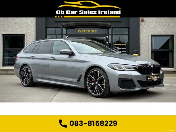 BMW 5-Series Estate, Diesel Hybrid, 2023, Grey