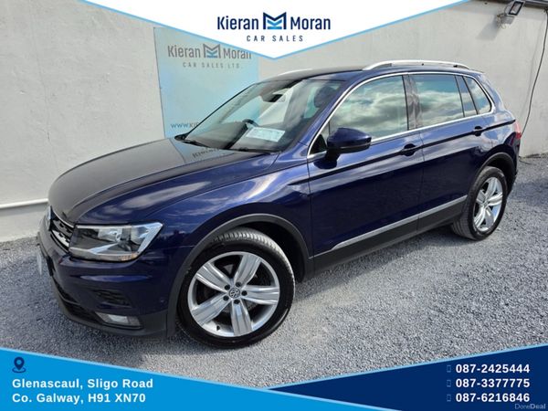 Volkswagen Tiguan Estate, Petrol, 2020, Blue