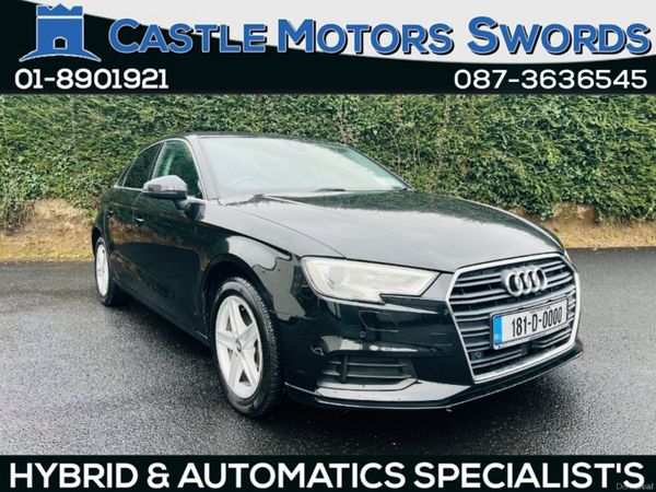 Audi A3 Saloon, Petrol, 2018, Black