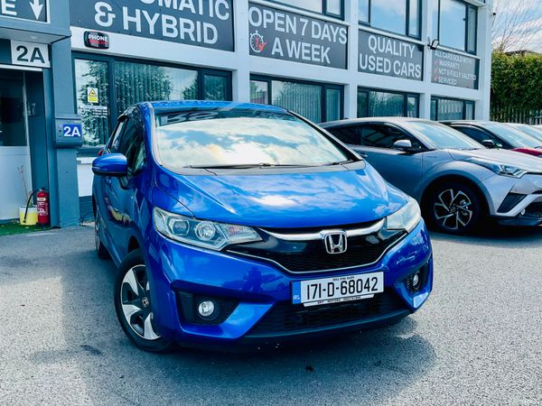 Honda Fit Hatchback, Petrol Hybrid, 2017, Blue
