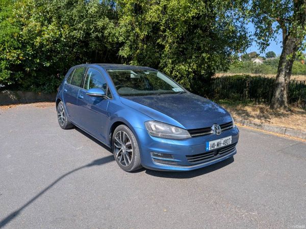 Volkswagen Golf Hatchback, Petrol, 2014, Blue