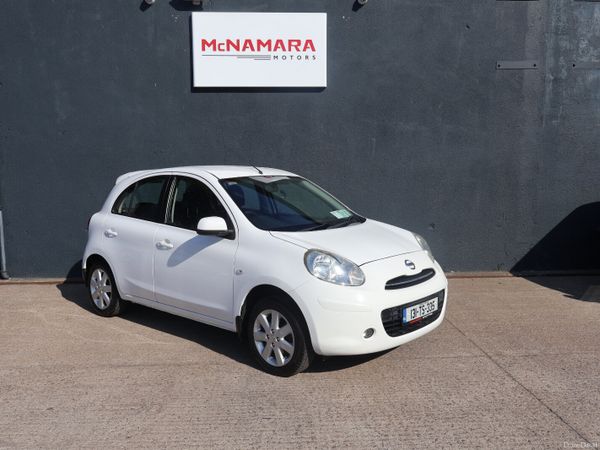 Nissan Micra Hatchback, Petrol, 2013, White