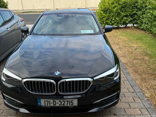 BMW 5-Series Saloon, Diesel, 2017, Black