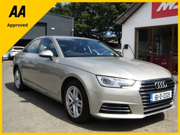 Audi A4 Saloon, Petrol, 2016, Silver