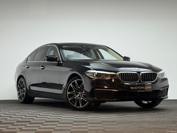 BMW 5-Series Saloon, Diesel, 2017, Black