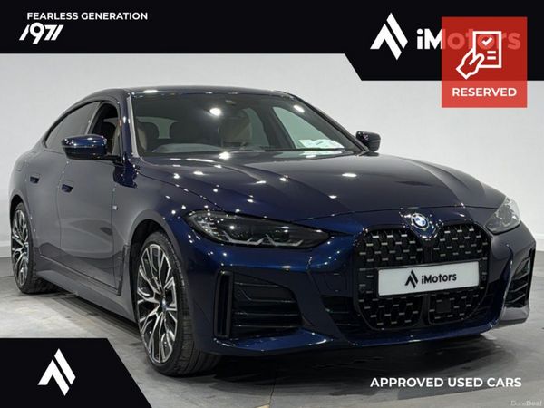 BMW 4-Series Saloon, Diesel, 2022, Blue