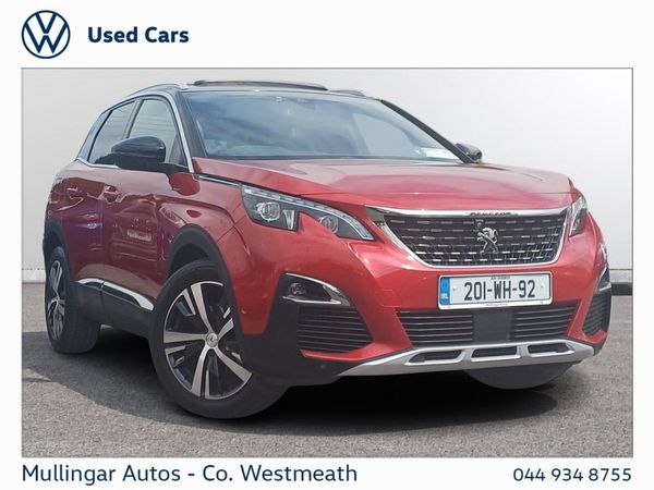 Peugeot 3008 SUV, Diesel, 2020, Red