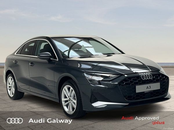 Audi A3 Saloon, Petrol, 2026, Grey