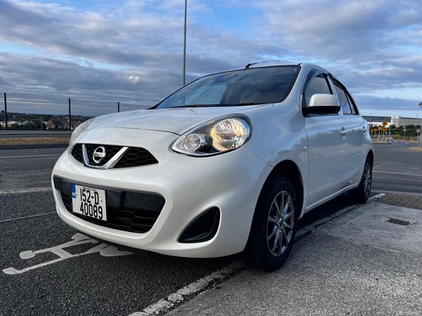Nissan March Hatchback, Petrol, 2015, White